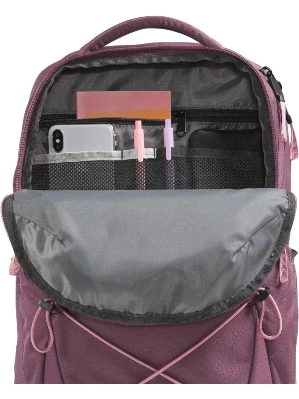 Stylish Women's Everyday Laptop Backpack - Midnight Mauve, Versatile & Durable